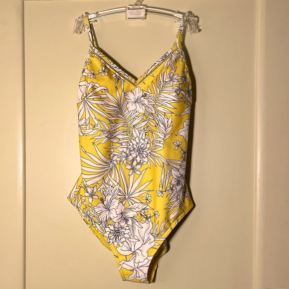 Target | One Piece Bathers | Yellow Tropical | Size 12 | NWT - Picture 7 of 15